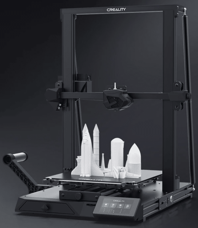 The Creality CR-10 Smart is a 3D printer that brings a city to life with its stunning 3D printing capabilities.