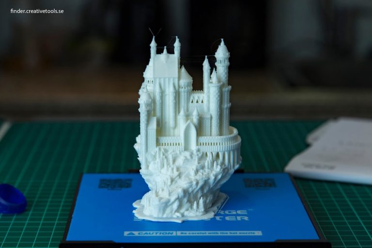 PLA 3D Printed Castle