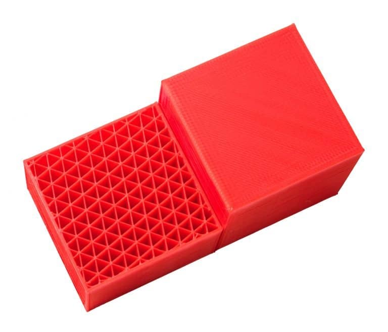 Red PLA box