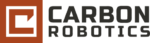 Carbon Robotics logo featuring a stylized "C" in a red square on the left and the company name in bold black letters to the right.