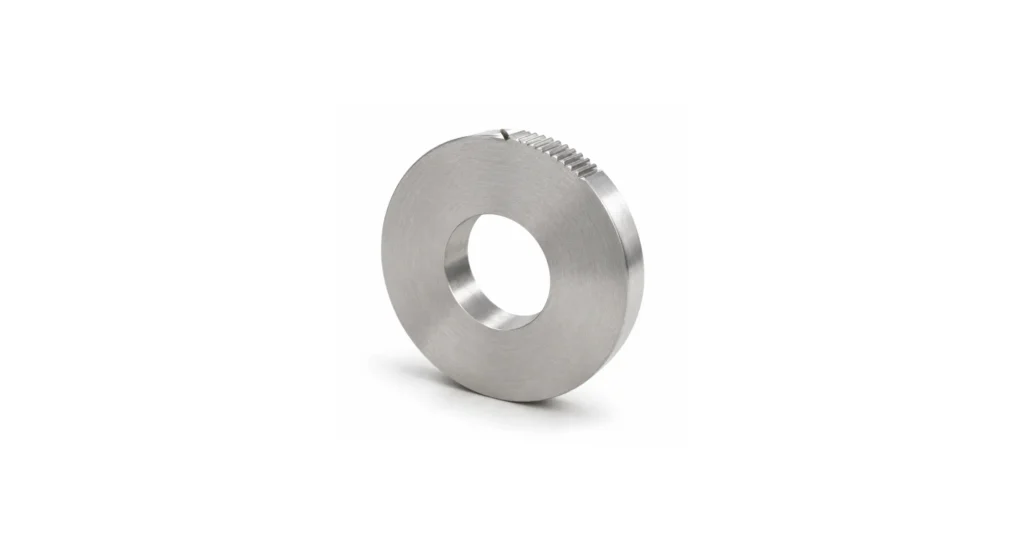 knurling for production parts