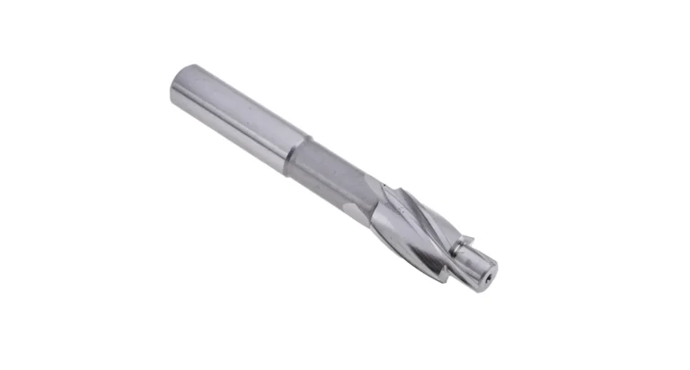 Piloted counterbore milling cutter aligning a counterbore to an existing hole during a manual machining operation